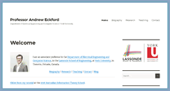Desktop Screenshot of andreweckford.com