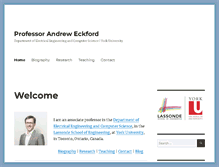 Tablet Screenshot of andreweckford.com